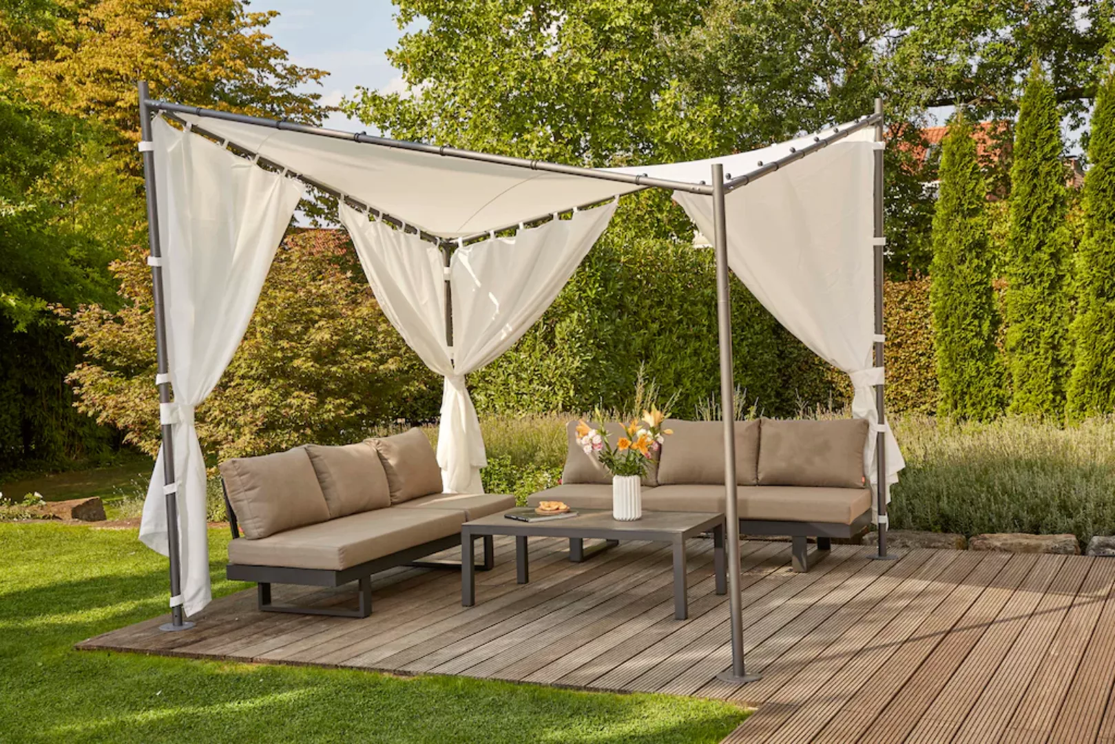 Siena Garden Pavillon-Ersatzdach, für Pavillon "Berlino" 300x300 cm günstig online kaufen