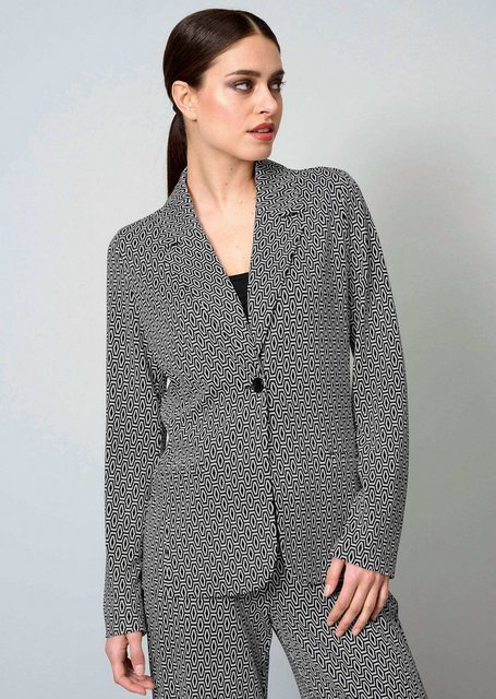 Alba Moda Kurzblazer Blazer mit grafischem Print günstig online kaufen