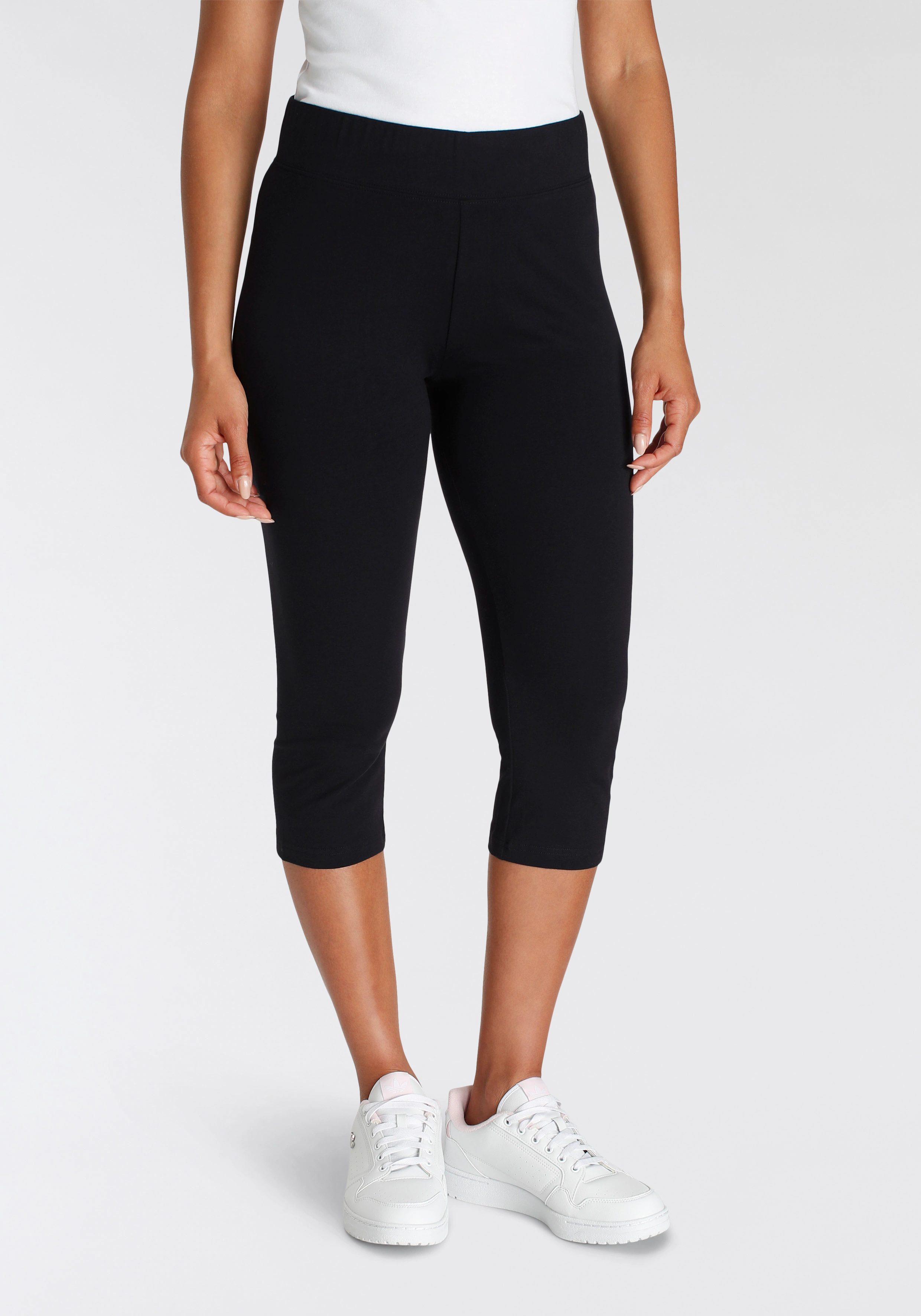 H.I.S Caprileggings, (Packung, 2 tlg., 2er-Pack), Angenehmer Baumwollmix im günstig online kaufen