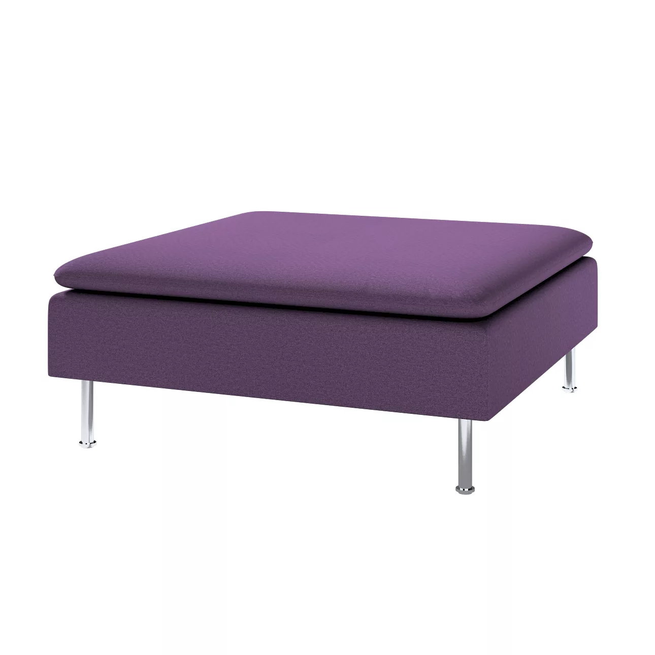 Bezug für Söderhamn Fußhocker, violett, 93 x 93 x 40, Etna (161-27) günstig online kaufen