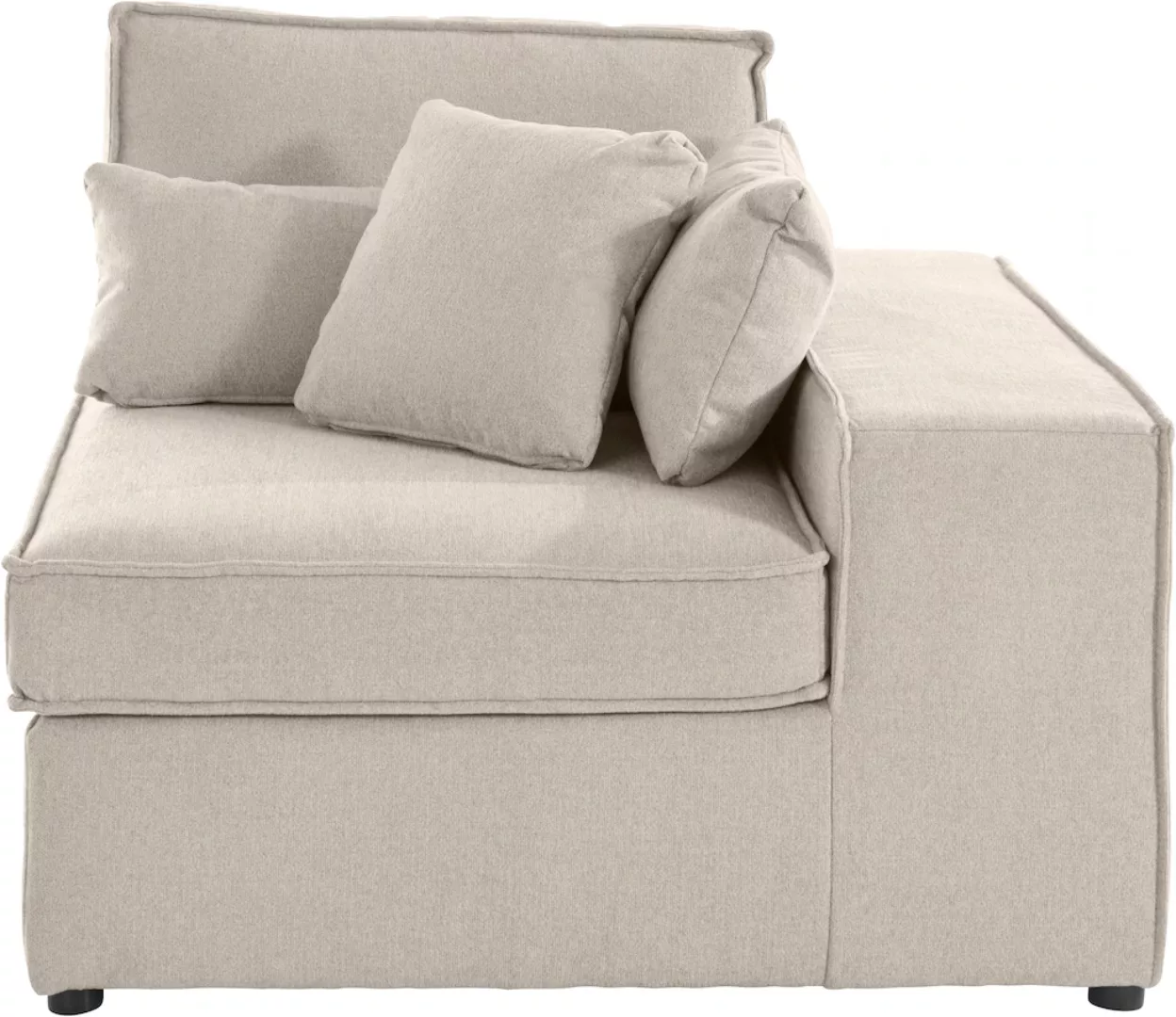 RAUM.ID Sofaelement "Florid", als Teil eines Modulsofas, fester Sitzkomfort günstig online kaufen