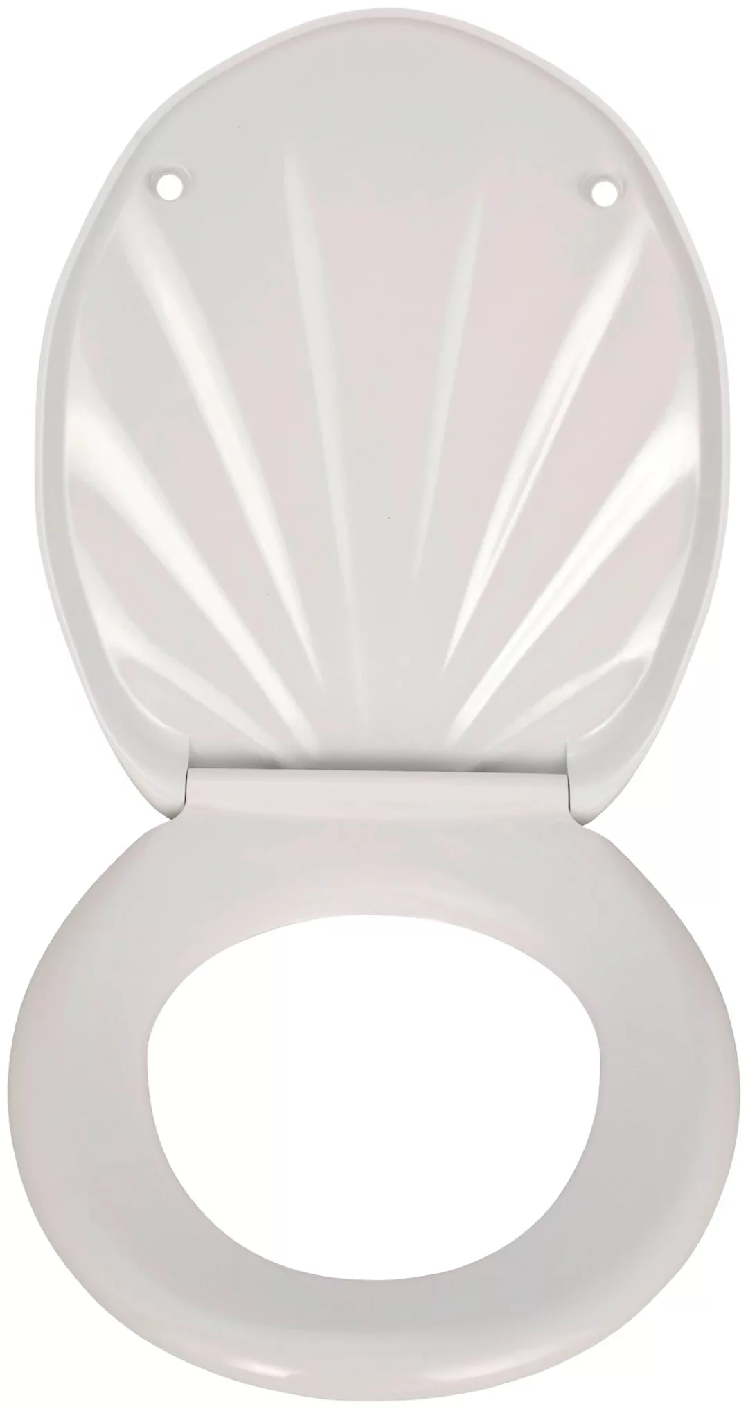 WENKO Premium WC-Sitz Muschel, aus antibakteriellem Duroplast mit Absenkaut günstig online kaufen