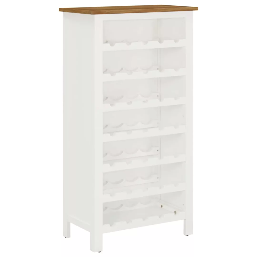 Weinschrank 56x32x110 Cm Massivholz Eiche günstig online kaufen