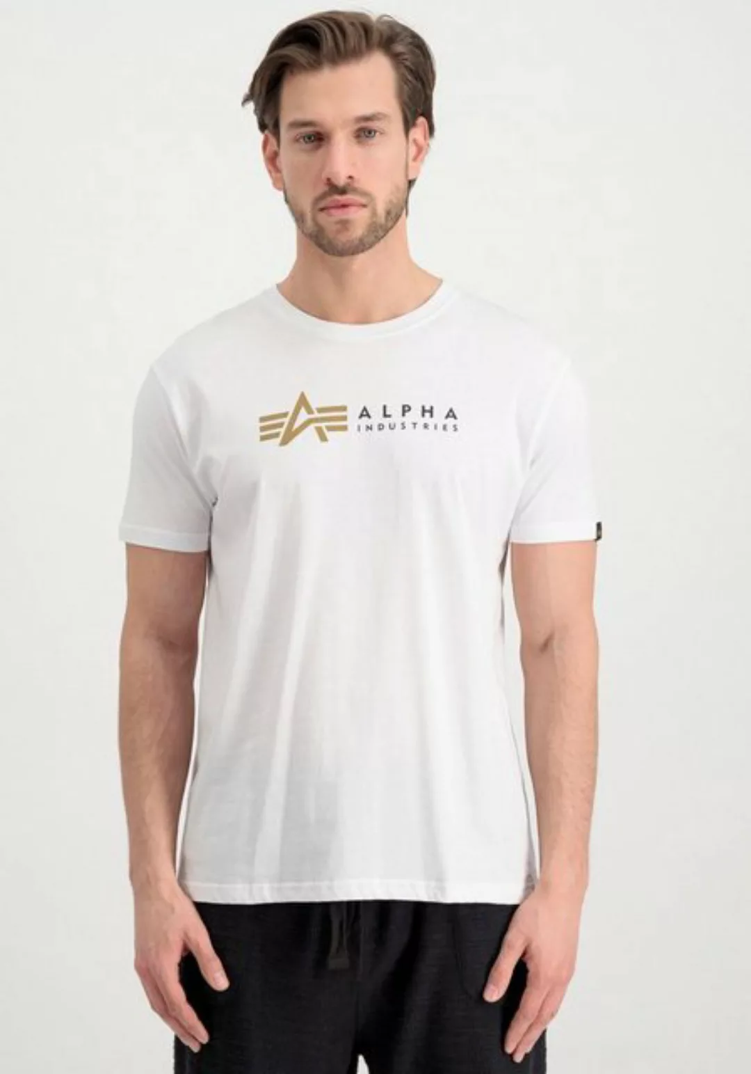 Alpha Industries Kurzarmshirt Alpha Label T günstig online kaufen