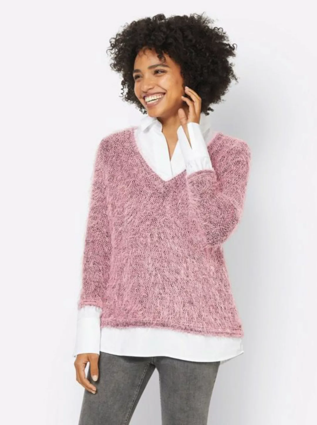 heine Strickpullover 2-in-1-Pullover günstig online kaufen