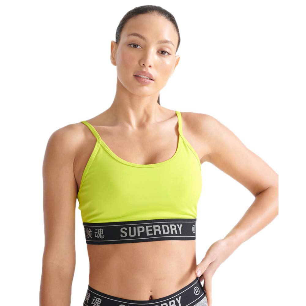 Superdry Training Logo Sport-bh M Sulphur Spring günstig online kaufen