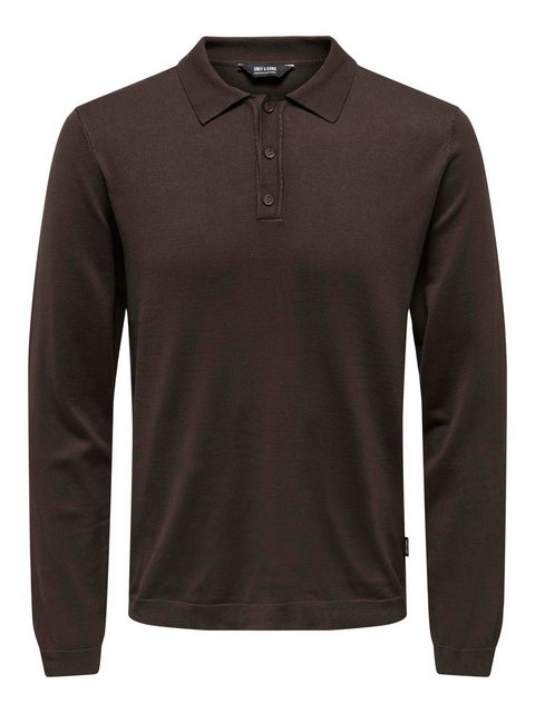 ONLY & SONS Strickpullover Polo Langarm Shirt Basic Pullover ONSWYLER 5426 günstig online kaufen