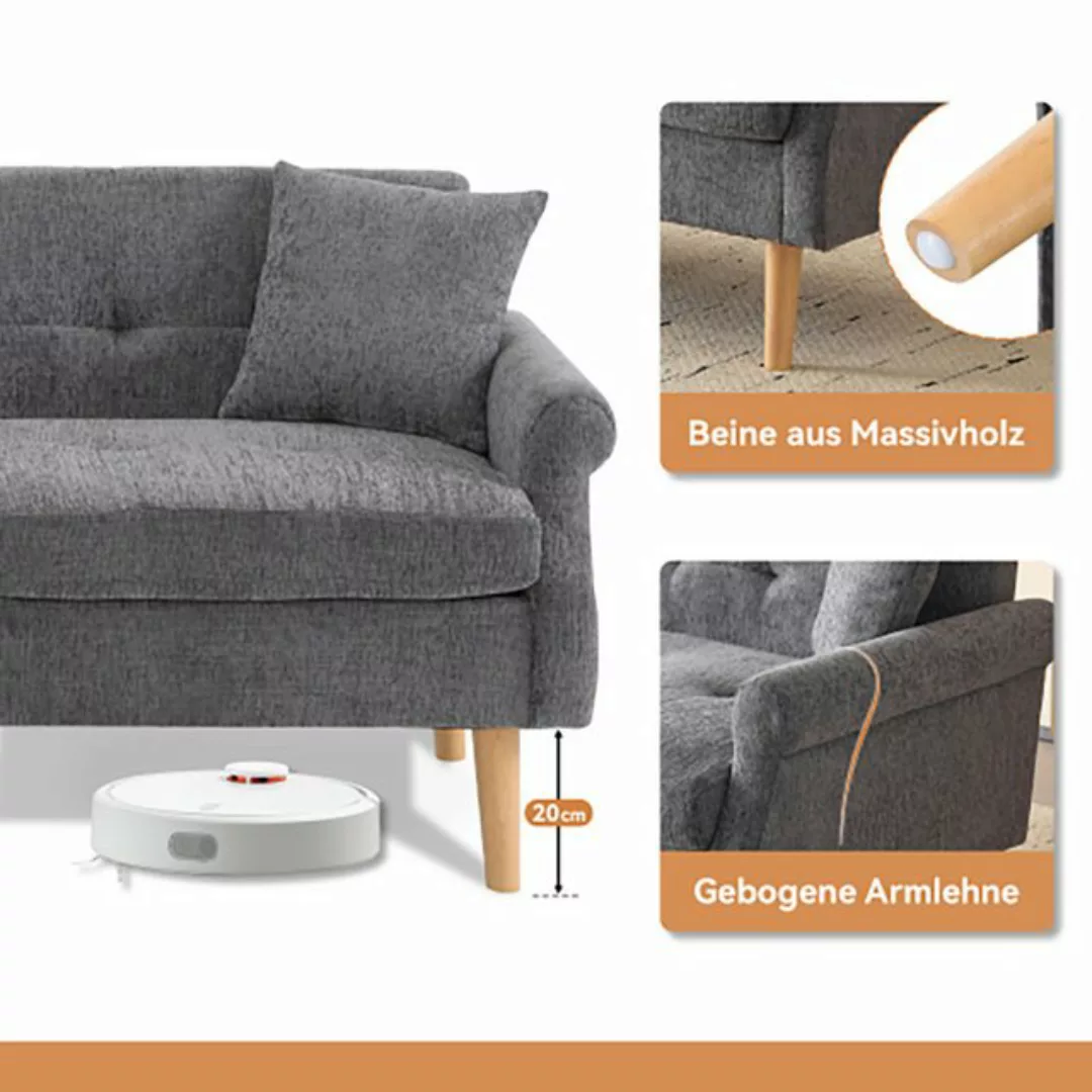 Veepeak Sofa Sofa mit dicken Kissen günstig online kaufen