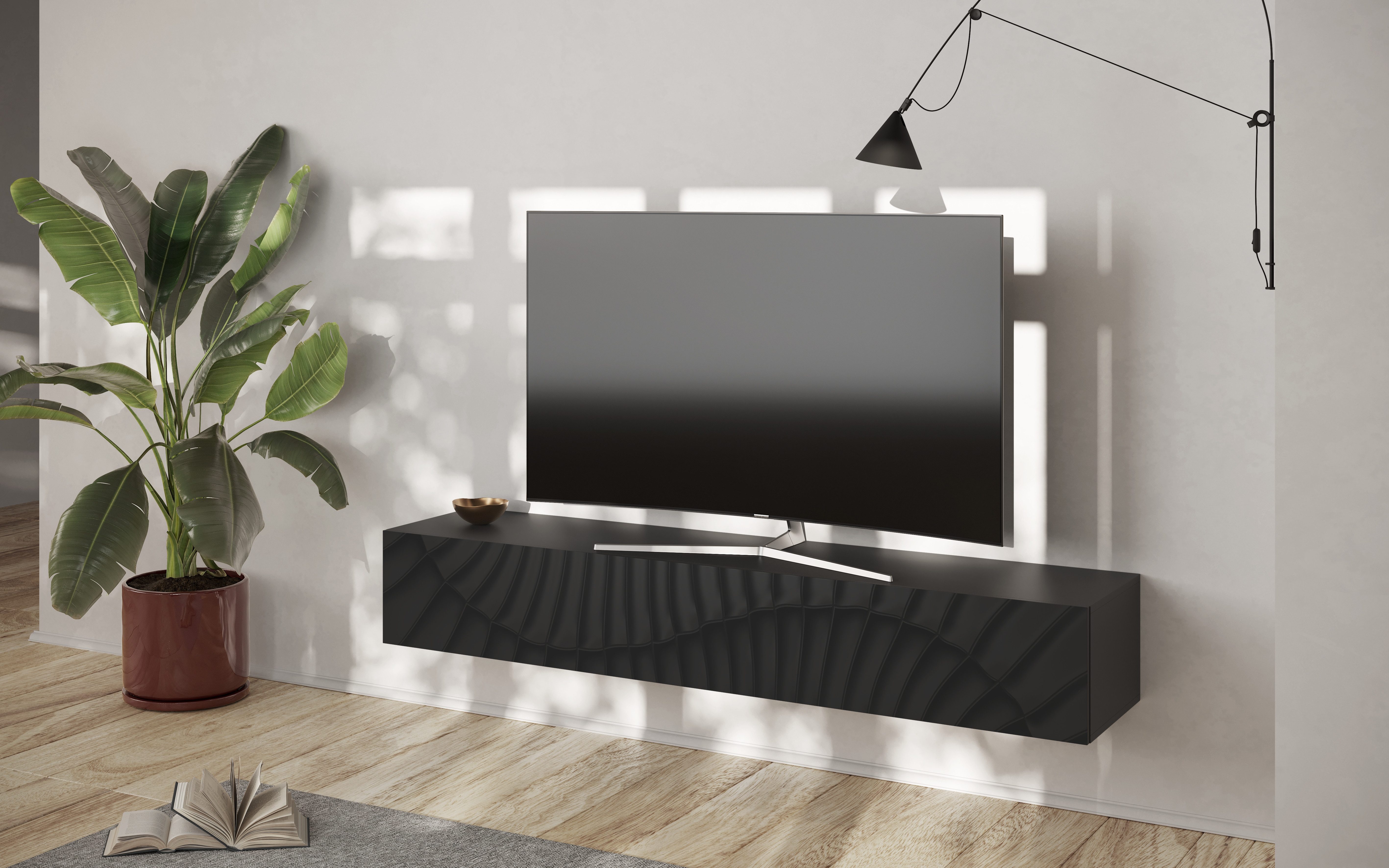 INOSIGN TV-Board "Snake, Schwebe-Lowboard, TV-Schrank, Media-Board, Breite günstig online kaufen