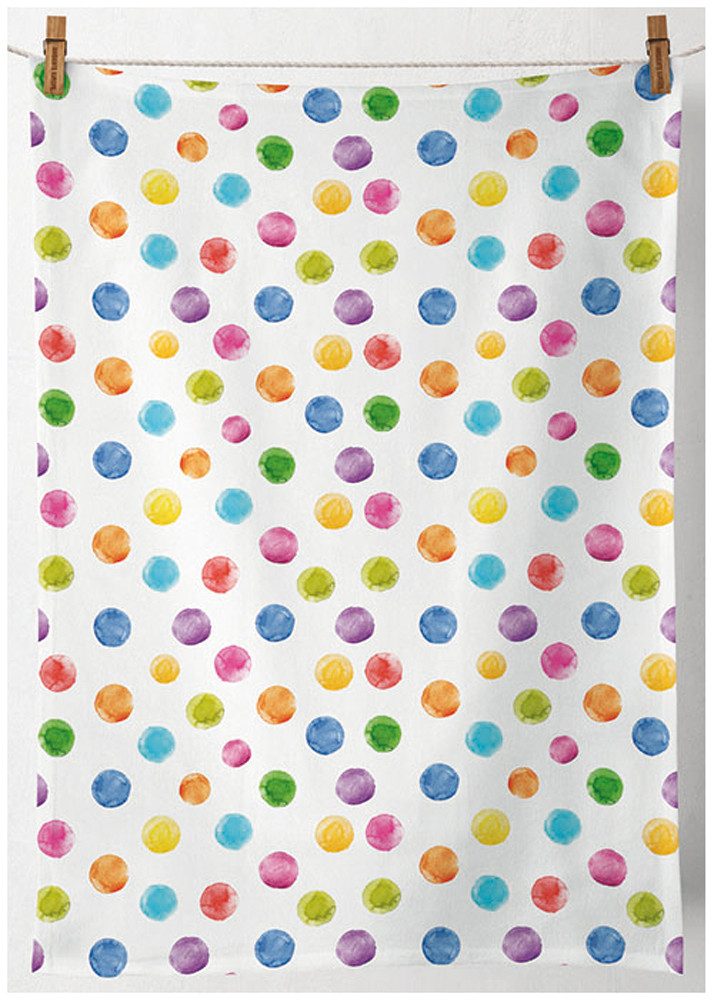 Ambiente® Geschirrtuch Polka Dots, (1-tlg., 1-teilig), günstig online kaufen