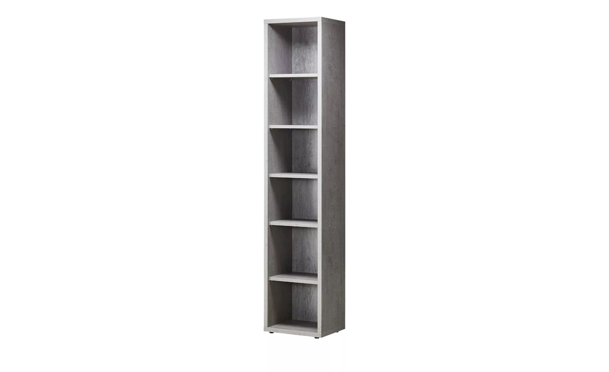 Regal - grau - 44 cm - 217 cm - 35,7 cm - Regale > Bücherregale - Möbel Kra günstig online kaufen