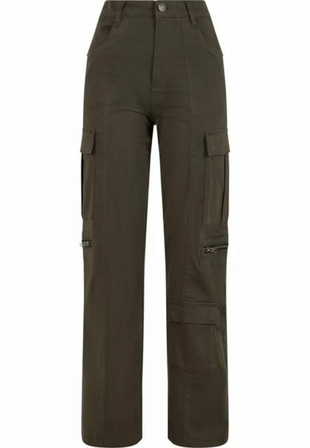 URBAN CLASSICS Stoffhose "Urban Classics Ladies Loose Utility Stretch Twill günstig online kaufen