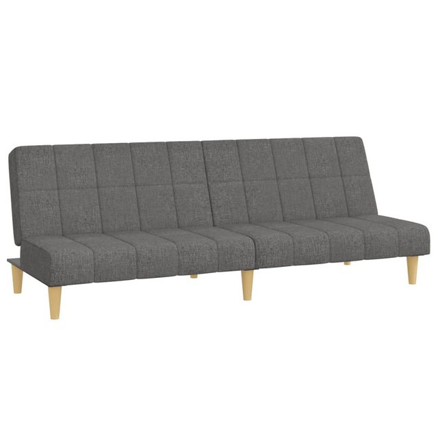 vidaXL Sofa Schlafsofa 2-Sitzer Hellgrau Stoff günstig online kaufen