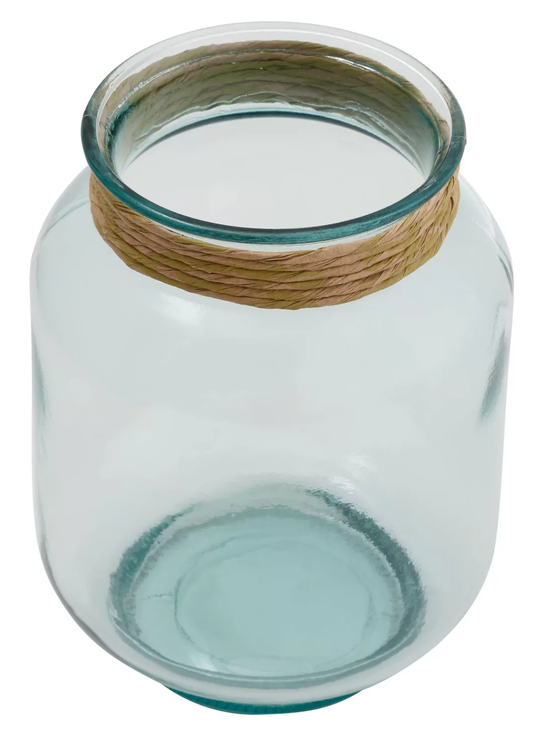 OTTO products Tischvase "Beelia", (1 St.), Dekovase, aus recyceltem Glas, H günstig online kaufen