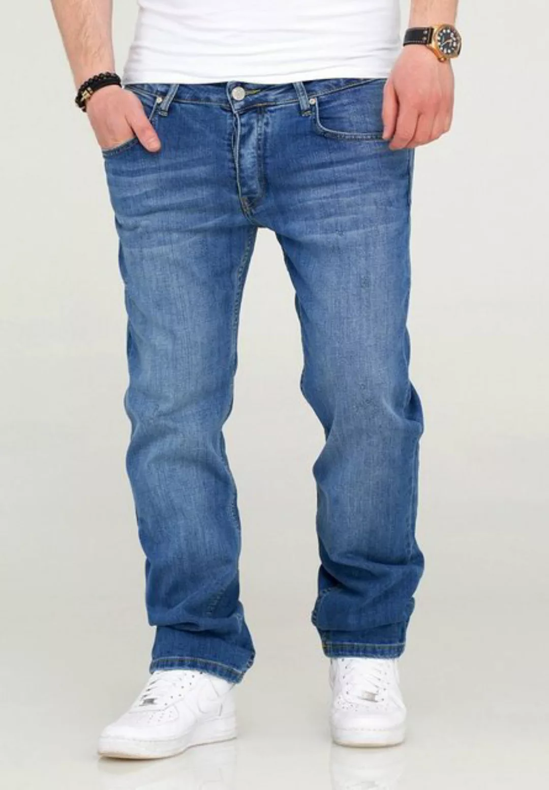 SOULSTAR Straight-Jeans MJDINO Herren Jeanshose günstig online kaufen