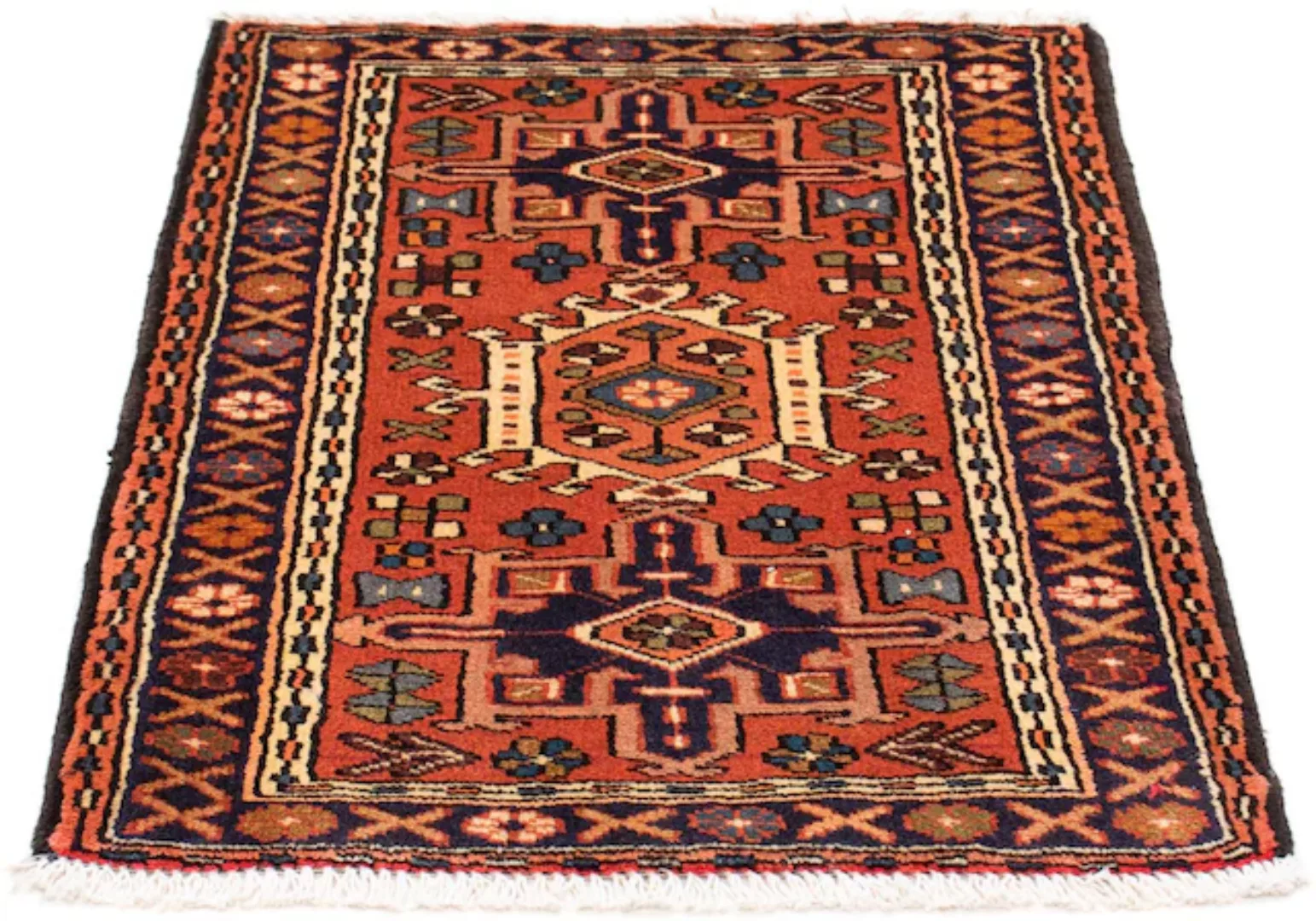 morgenland Orientteppich »Perser - Nomadic - 95 x 70 cm - hellrot«, rechtec günstig online kaufen