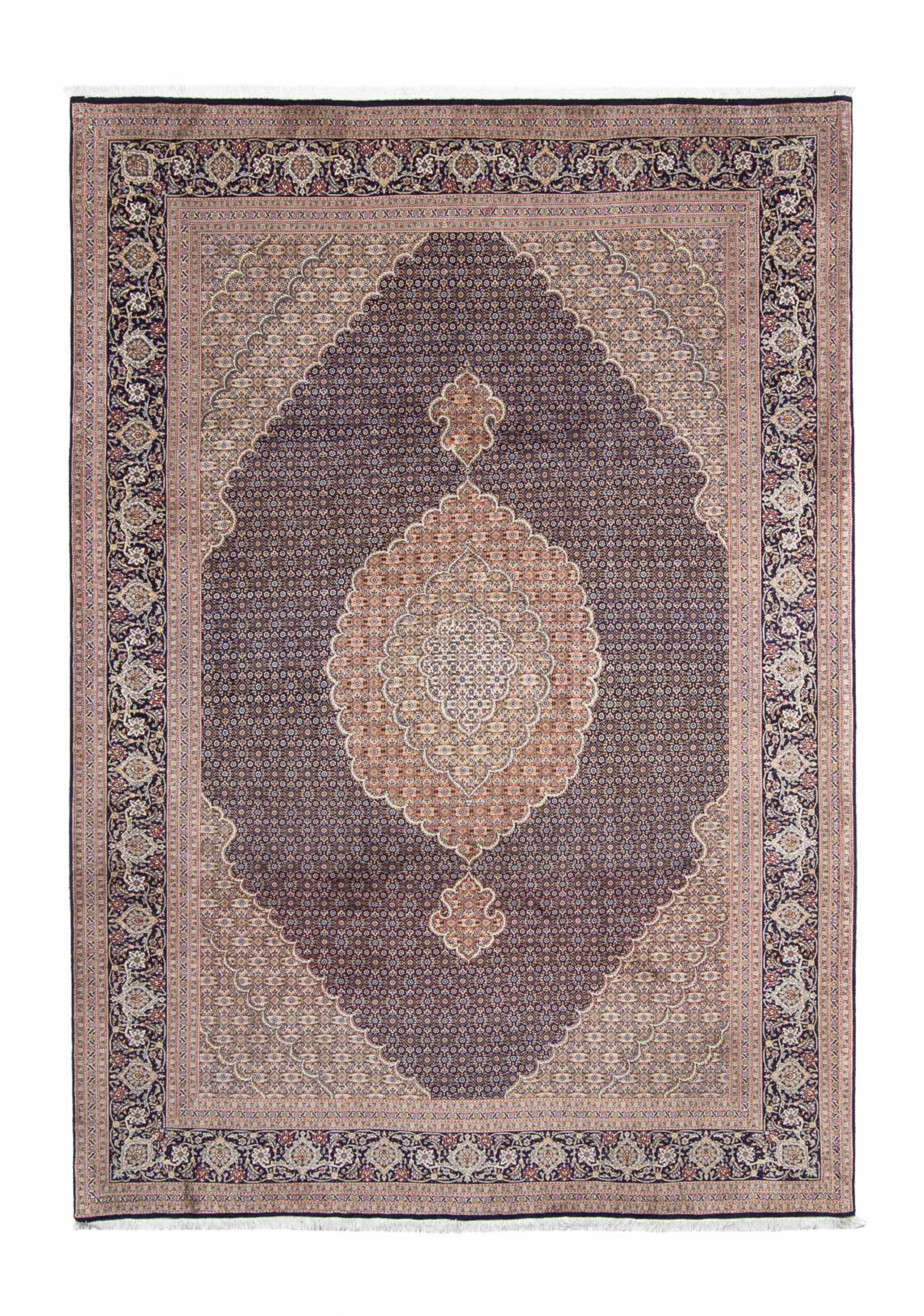 morgenland Orientteppich »Perser - Täbriz - 296 x 205 cm - dunkelblau«, rec günstig online kaufen