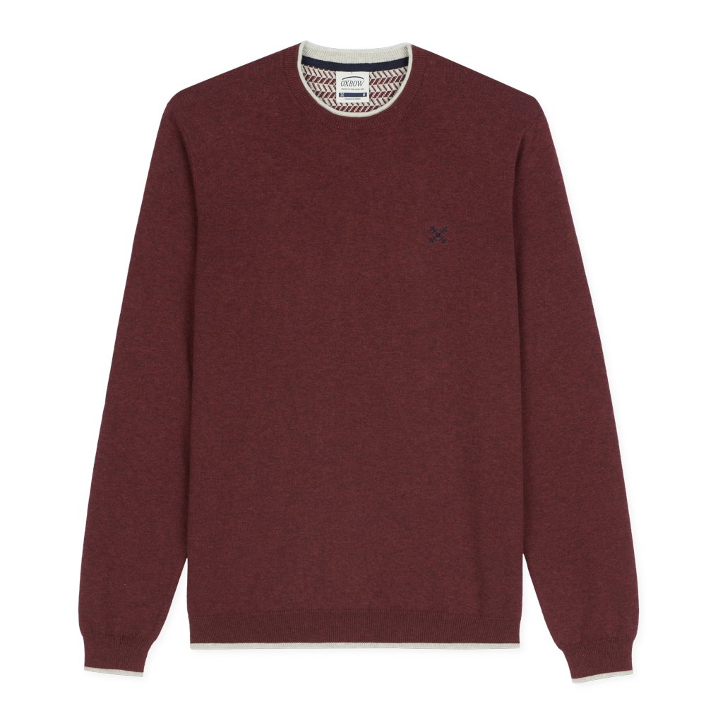 Oxbow N2 Peroni Essential Pullover Mit Rundhalsausschnitt M Garnet günstig online kaufen