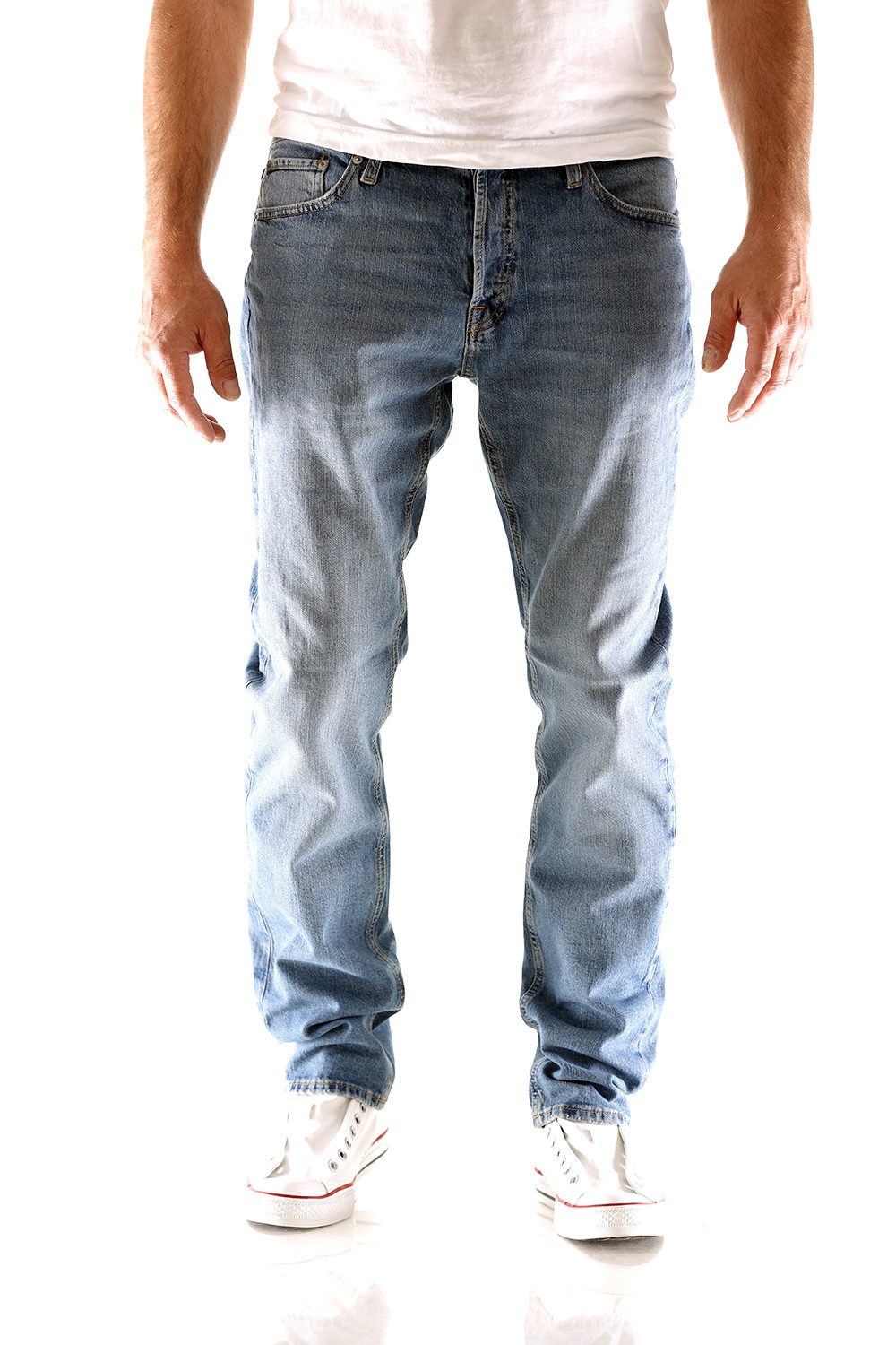 Jack & Jones Tapered-fit-Jeans JJIMIKE JJORIGINAL günstig online kaufen