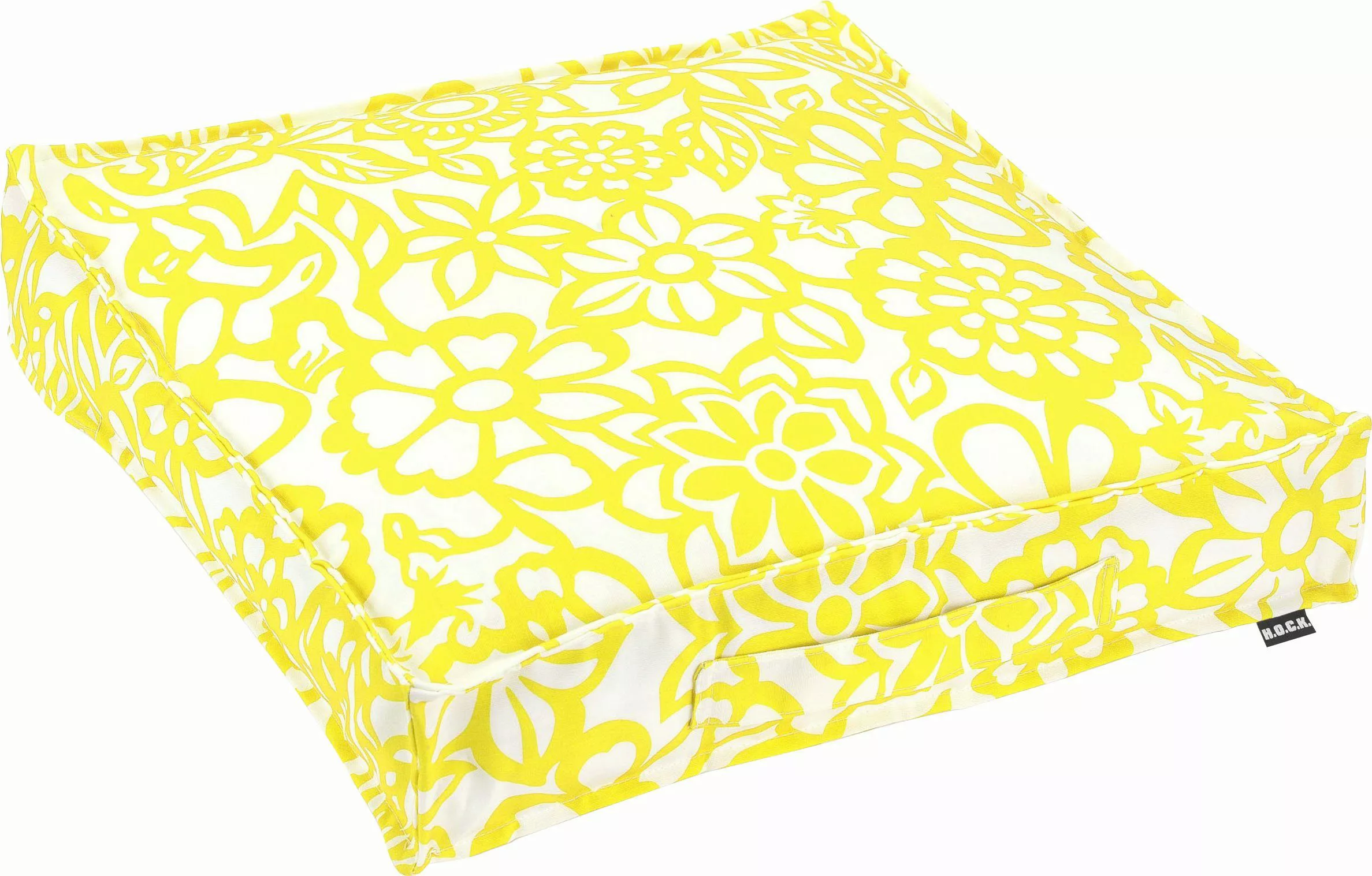 H.O.C.K. Sitzkissen "Paloma", in Blumen-Optik günstig online kaufen