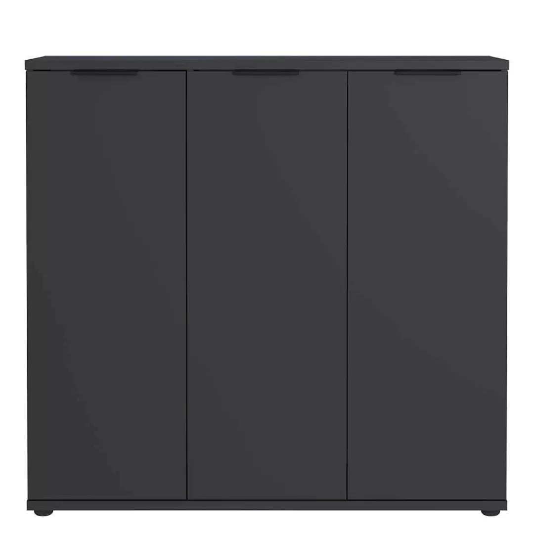 Schrank Sideboard in Dunkelgrau 113 cm breit günstig online kaufen