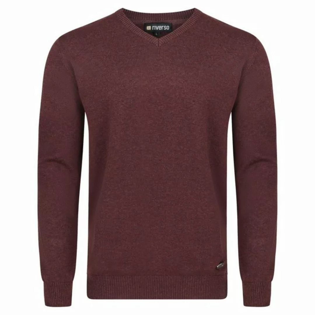 riverso Herren Pullover RIVEmil V-Neck Regular Fit günstig online kaufen