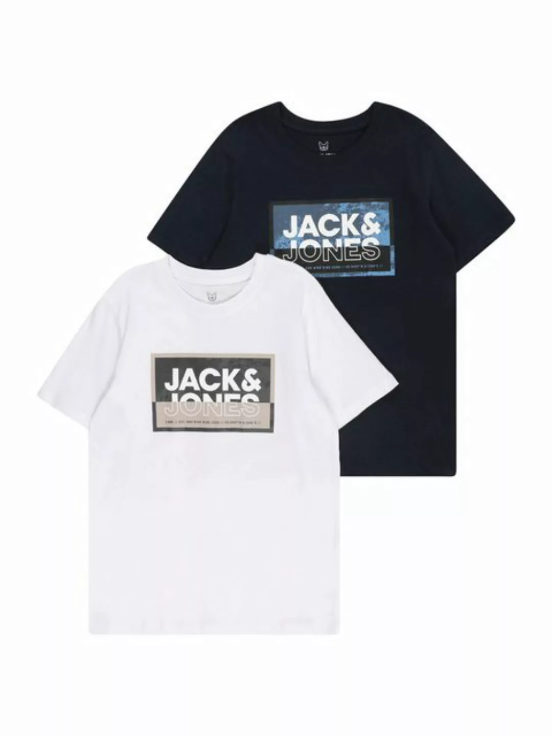 Jack & Jones Junior T-Shirt LOGAN (2-tlg) günstig online kaufen