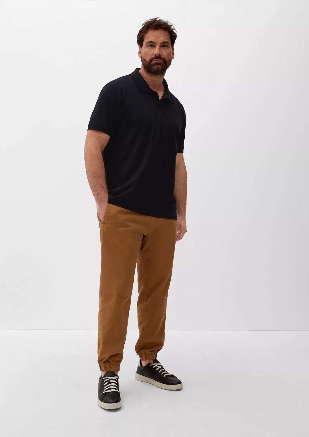 s.Oliver Kurzarmshirt Poloshirt aus Baumwollpiqué Stickerei günstig online kaufen