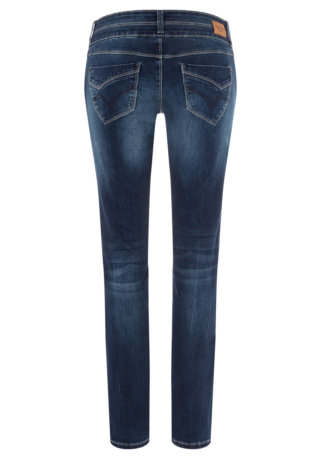 TIMEZONE Damen Jeans EnyaTZ Superstretch - Slim Fit - Blau - Blue Royal Was günstig online kaufen