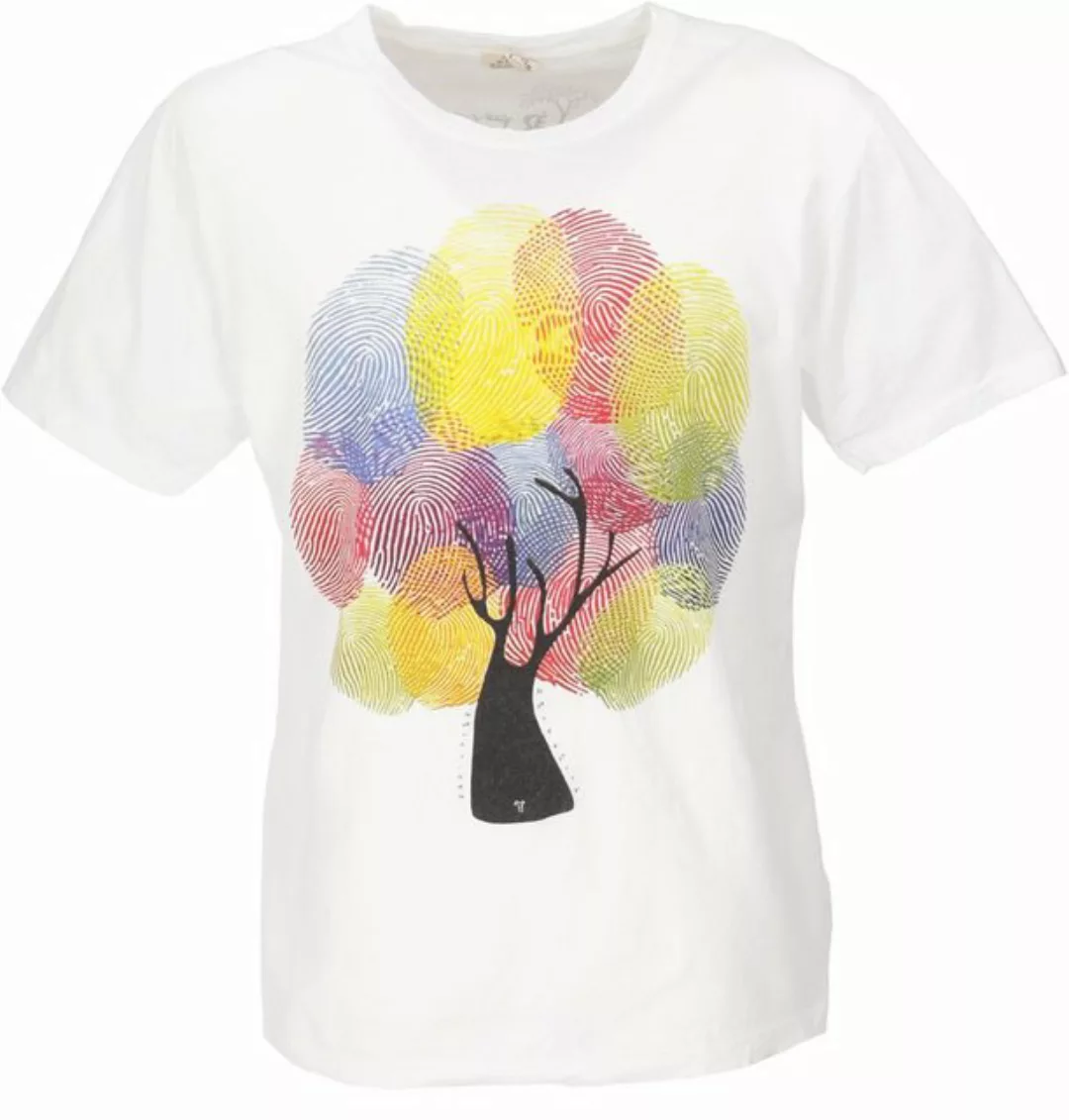 Guru-Shop T-Shirt Retro T-Shirt, Tree save earth T-Shirt - Finger.. Retro günstig online kaufen