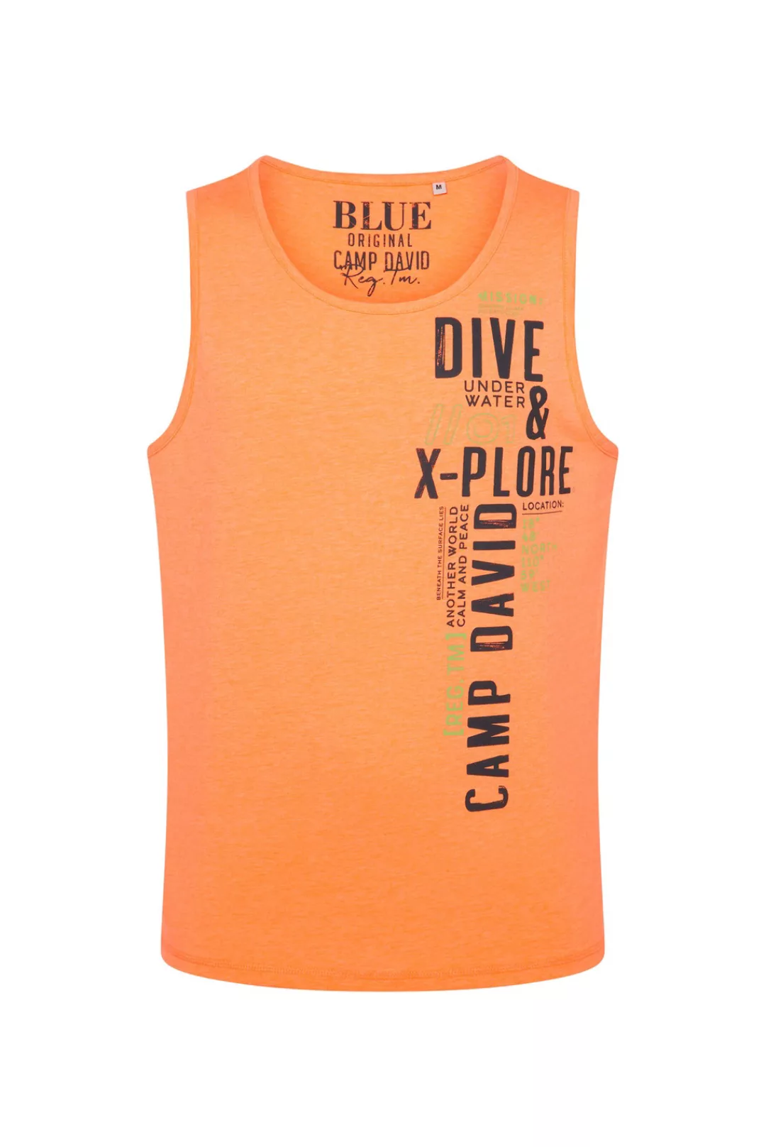 CAMP DAVID Tanktop, mit Baumwolle günstig online kaufen