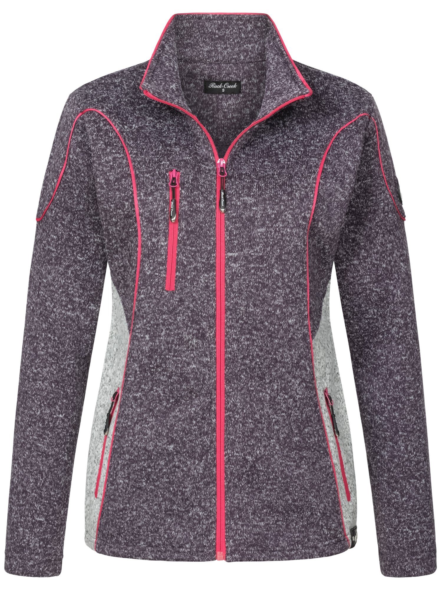 Rock Creek Fleecejacke Damen Fleecejacke Übergangsjacke günstig online kaufen
