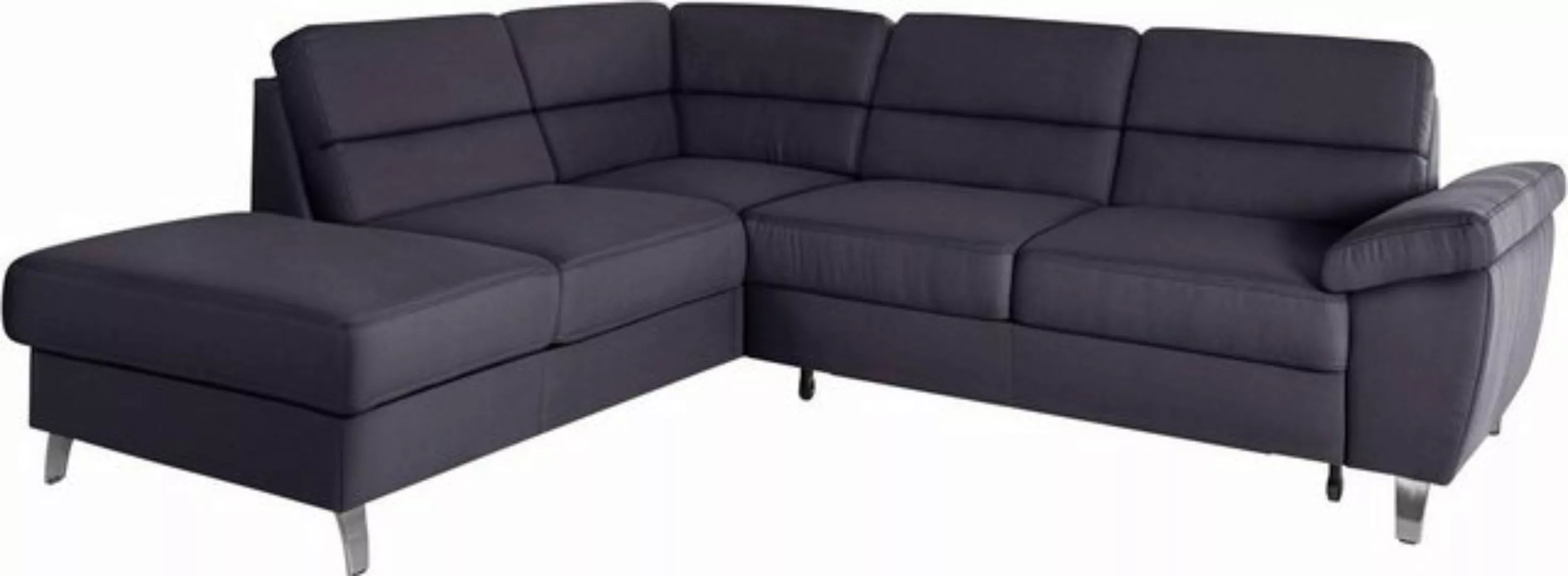 sit&more Ecksofa "Sorano L-Form", wahlweise mit Bettfunktion und Bettkasten günstig online kaufen