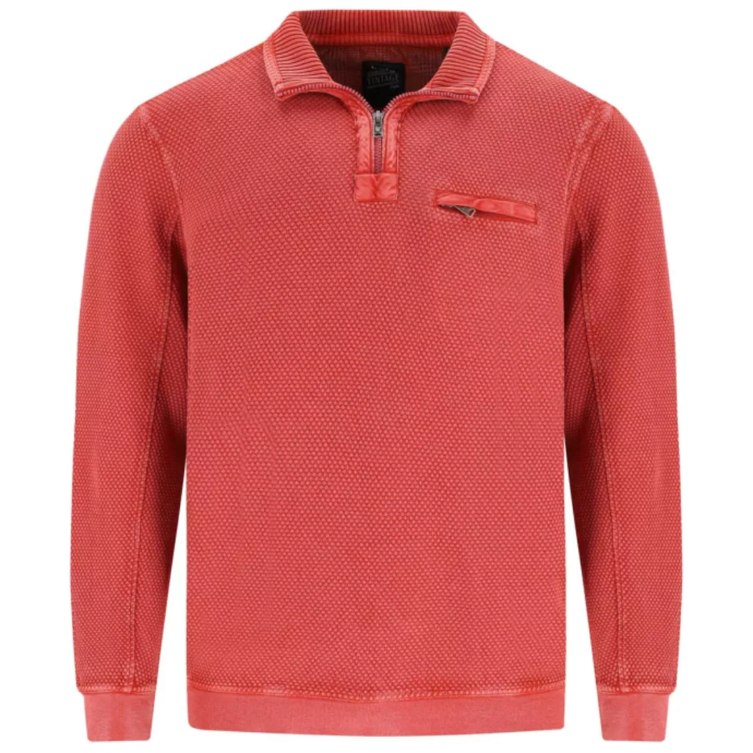 Hajo Sweatshirt im Garment-Dye-Look günstig online kaufen