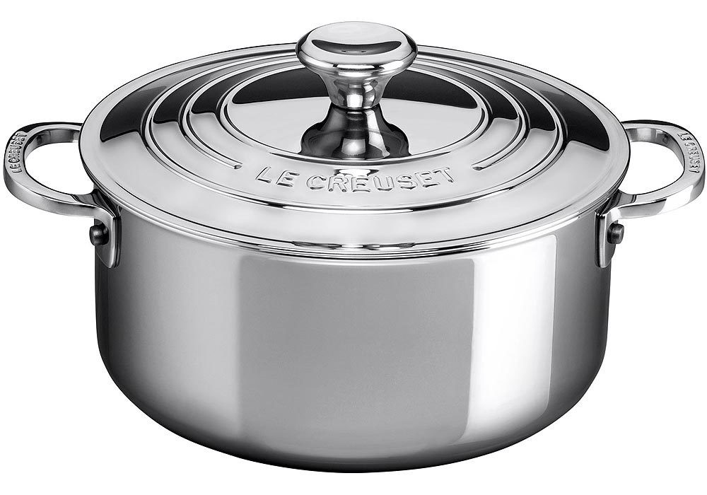 Le Creuset Bratentopf 3-Ply PLUS Edelstahl 24cm günstig online kaufen