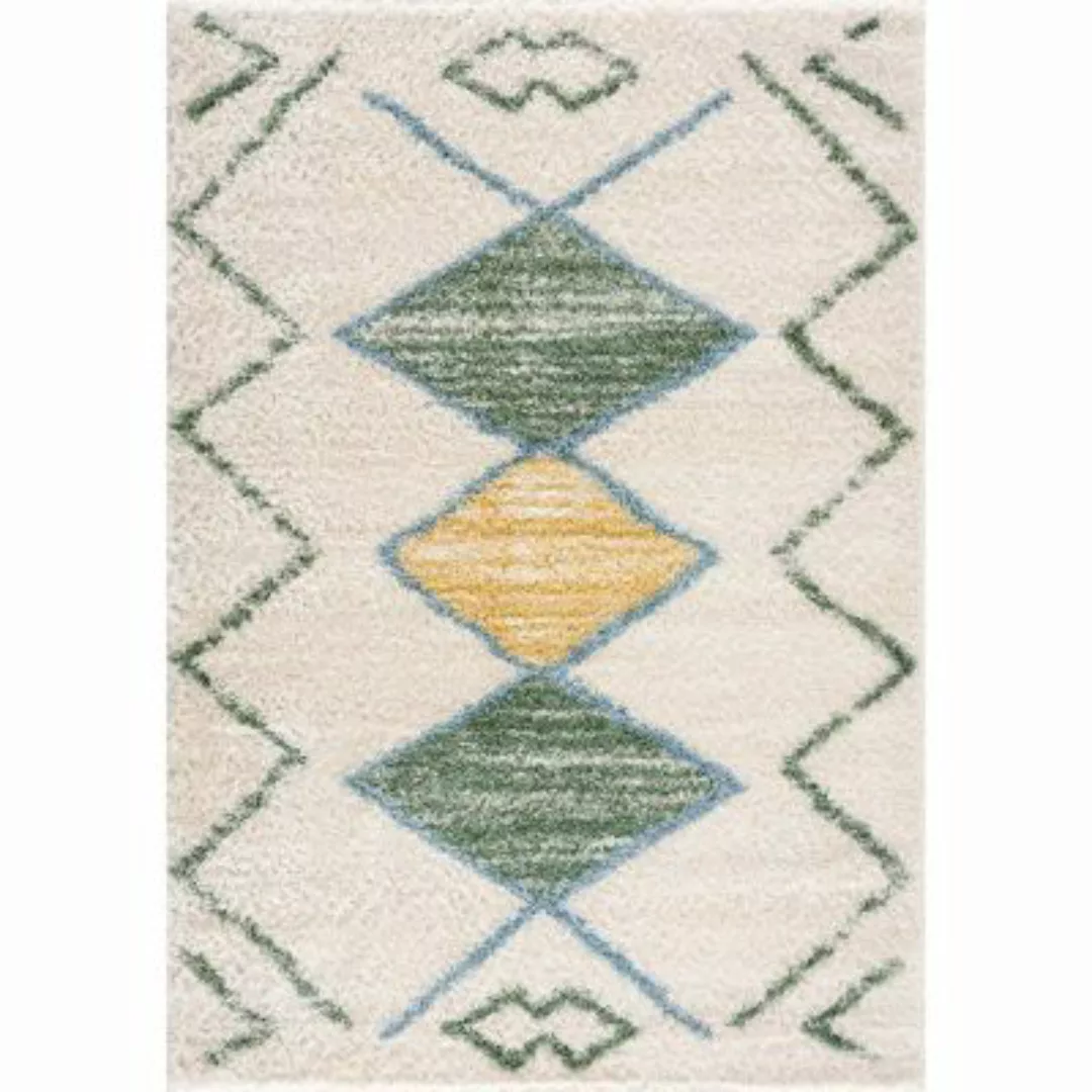 carpet city® Shaggy Pulpy 557 Gruen grün-kombi Gr. 200 x 290 günstig online kaufen