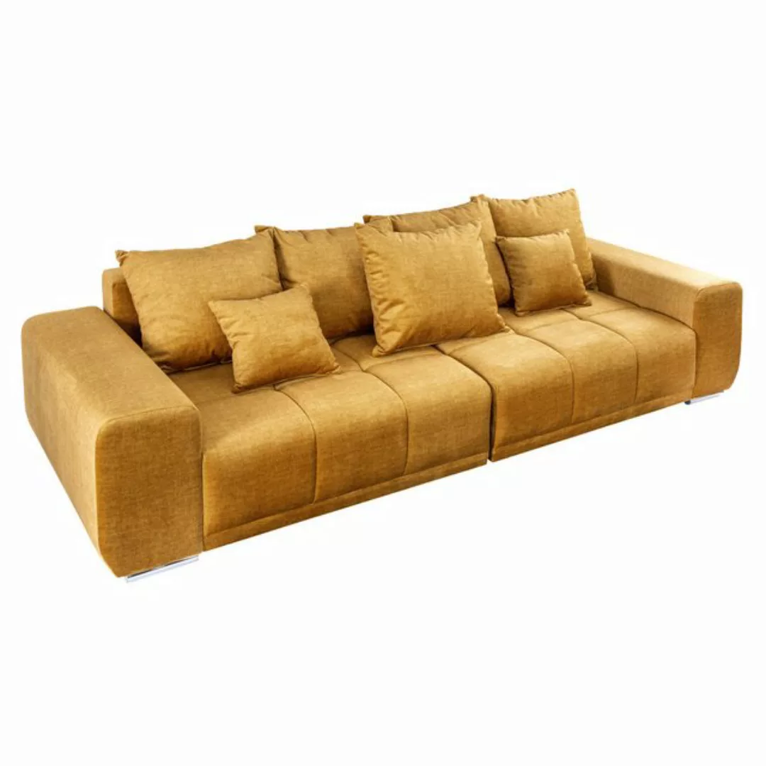 riess-ambiente Big-Sofa ELEGANCIA 285cm senfgelb, Einzelartikel 1 Teile, XX günstig online kaufen