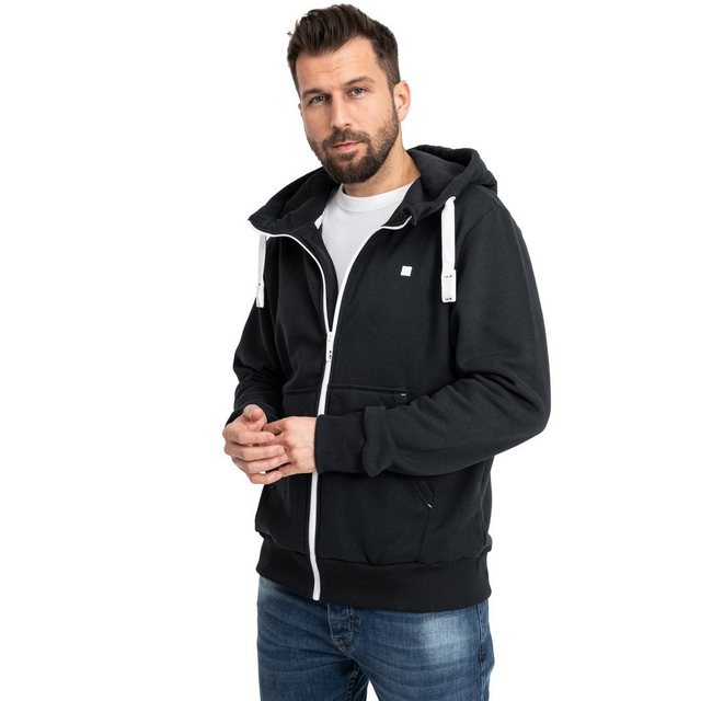 DEPROC Active Stehkragenpullover FinnDC Herren Zip-Hoodie günstig online kaufen