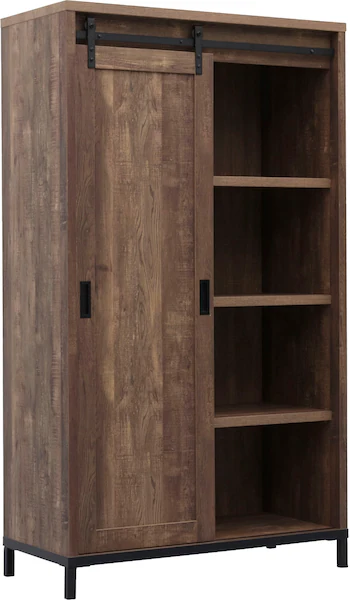 OMG Design Mehrzweckschrank "Stanley Wohnzimmerschrank", mit Schiebetür, Hö günstig online kaufen