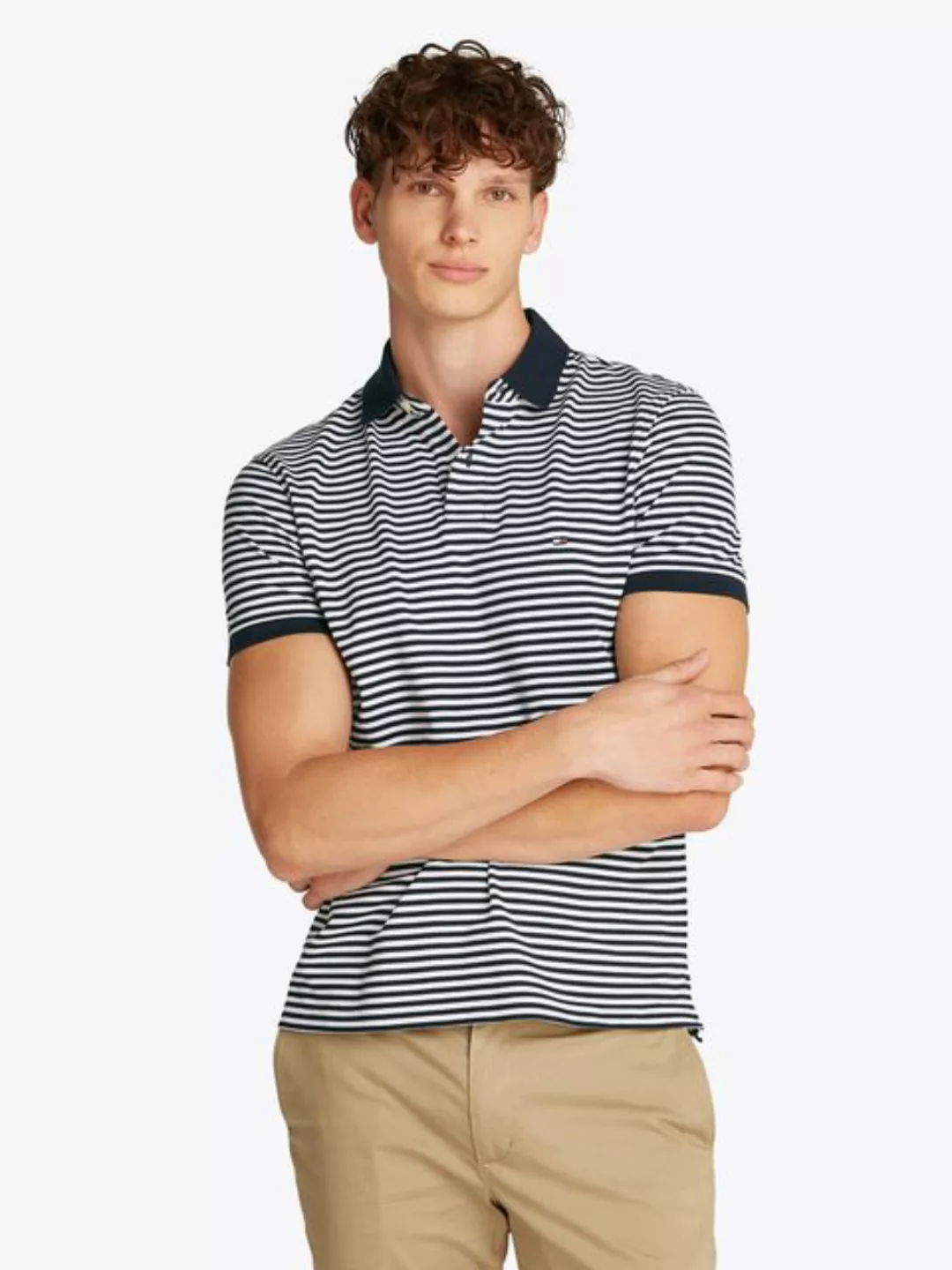 Tommy Hilfiger Poloshirt 1985 REGULAR POLO fein gestreift günstig online kaufen