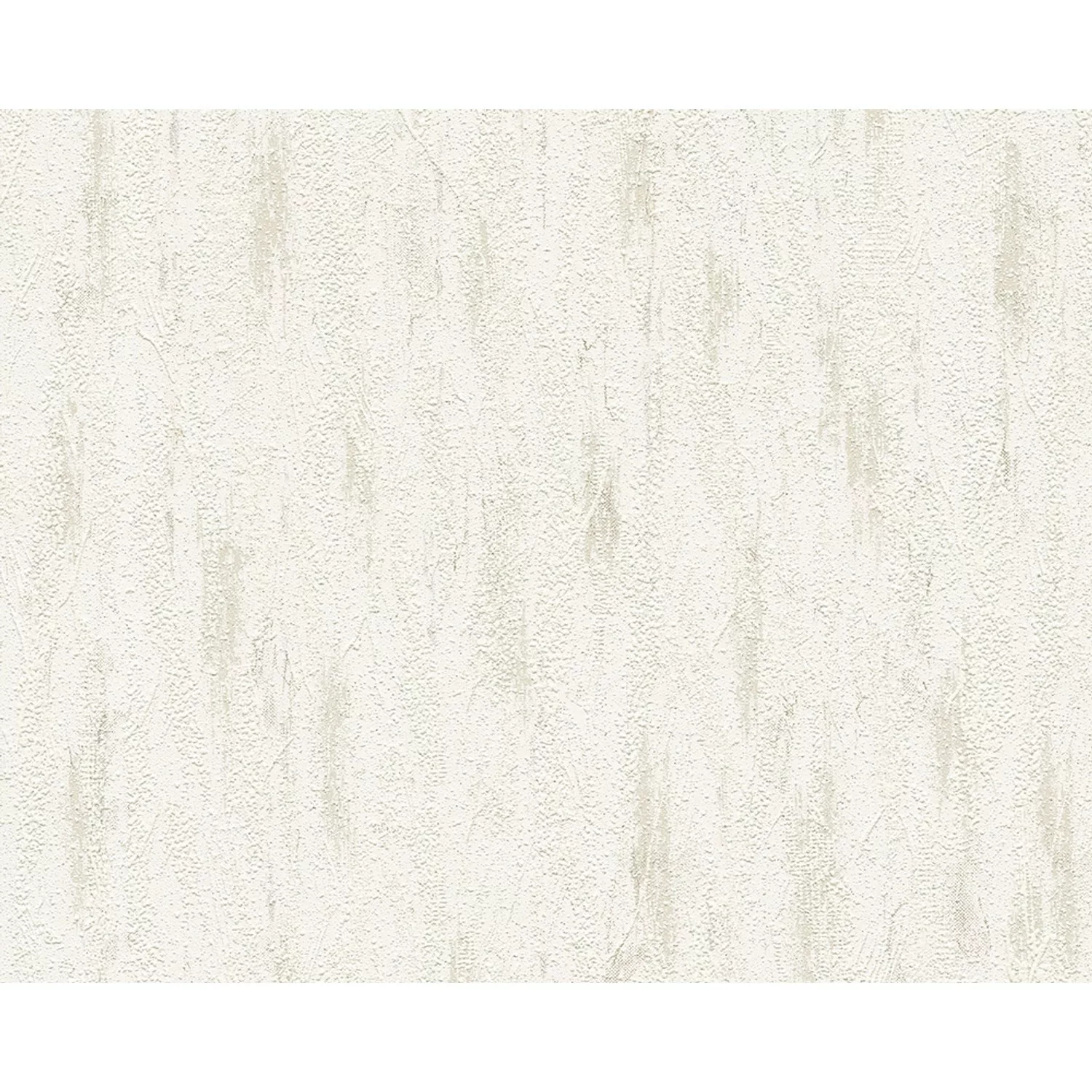 Bricoflor Weiße Strukturtapete mit Vinyl Uni Papiertapete mit Struktur Effe günstig online kaufen