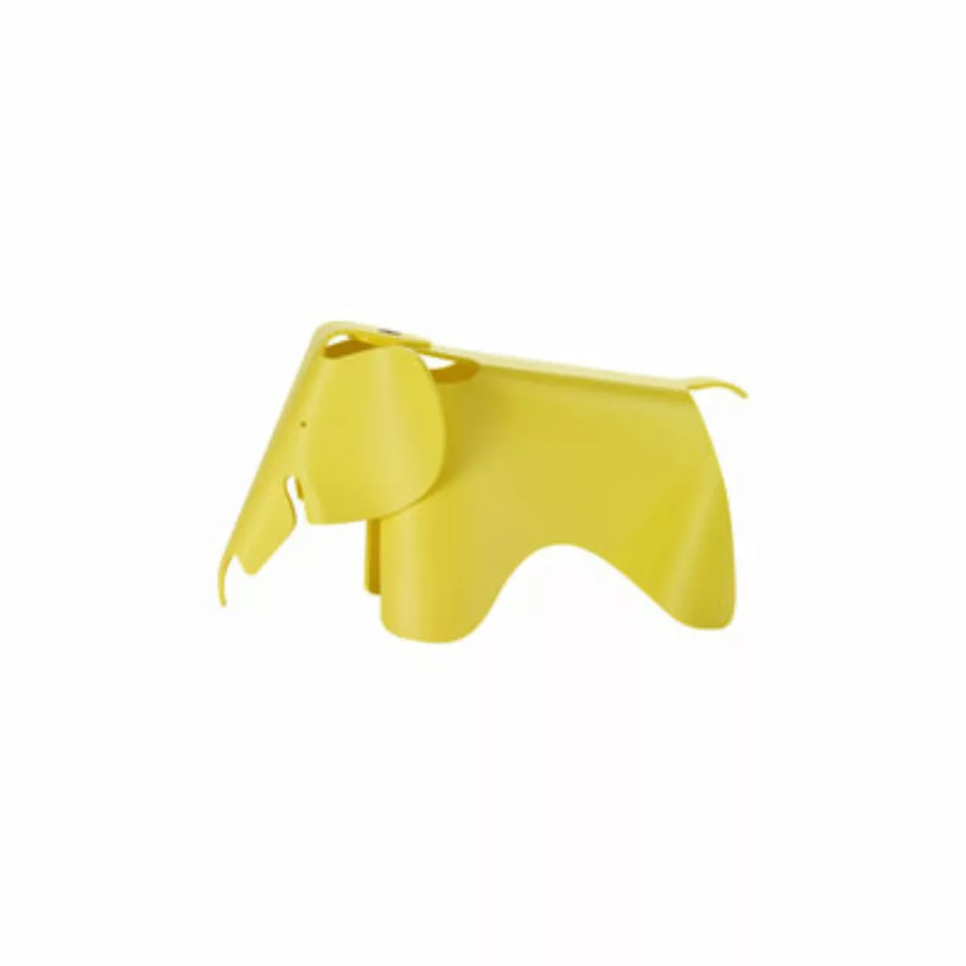Dekoration Eames Elephant plastikmaterial gelb / Small (1945) - L 39 cm / P günstig online kaufen