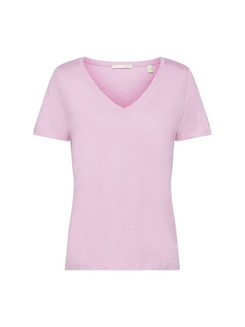 edc by Esprit T-Shirt T-Shirt mit V-Ausschnitt (1-tlg) günstig online kaufen