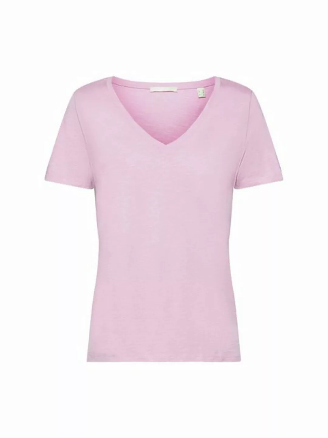 edc by Esprit T-Shirt T-Shirt mit V-Ausschnitt (1-tlg) günstig online kaufen