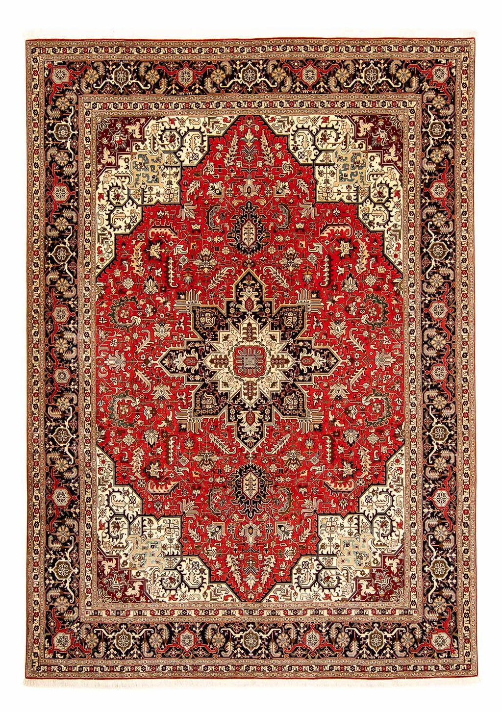 morgenland Orientteppich »Perser - Täbriz - Royal - 348 x 253 cm - rot«, re günstig online kaufen