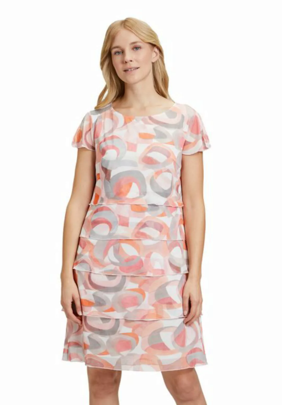 Betty Barclay Sommerkleid "Betty Barclay Stufenkleid mit Flügelärmeln", For günstig online kaufen