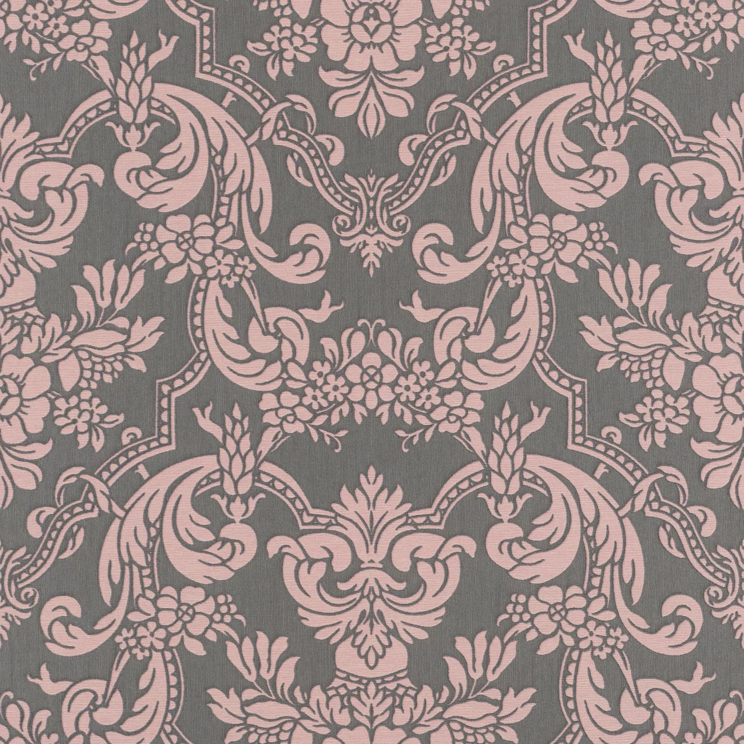 Rasch Vliestapete Trianon XIII 570649 Ornament Rose-Taupe 10,05 m x 0,53 m günstig online kaufen