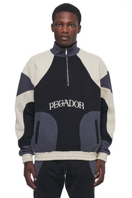 Pegador Sweater Hayes Oversized Patchwork L (1-tlg) günstig online kaufen