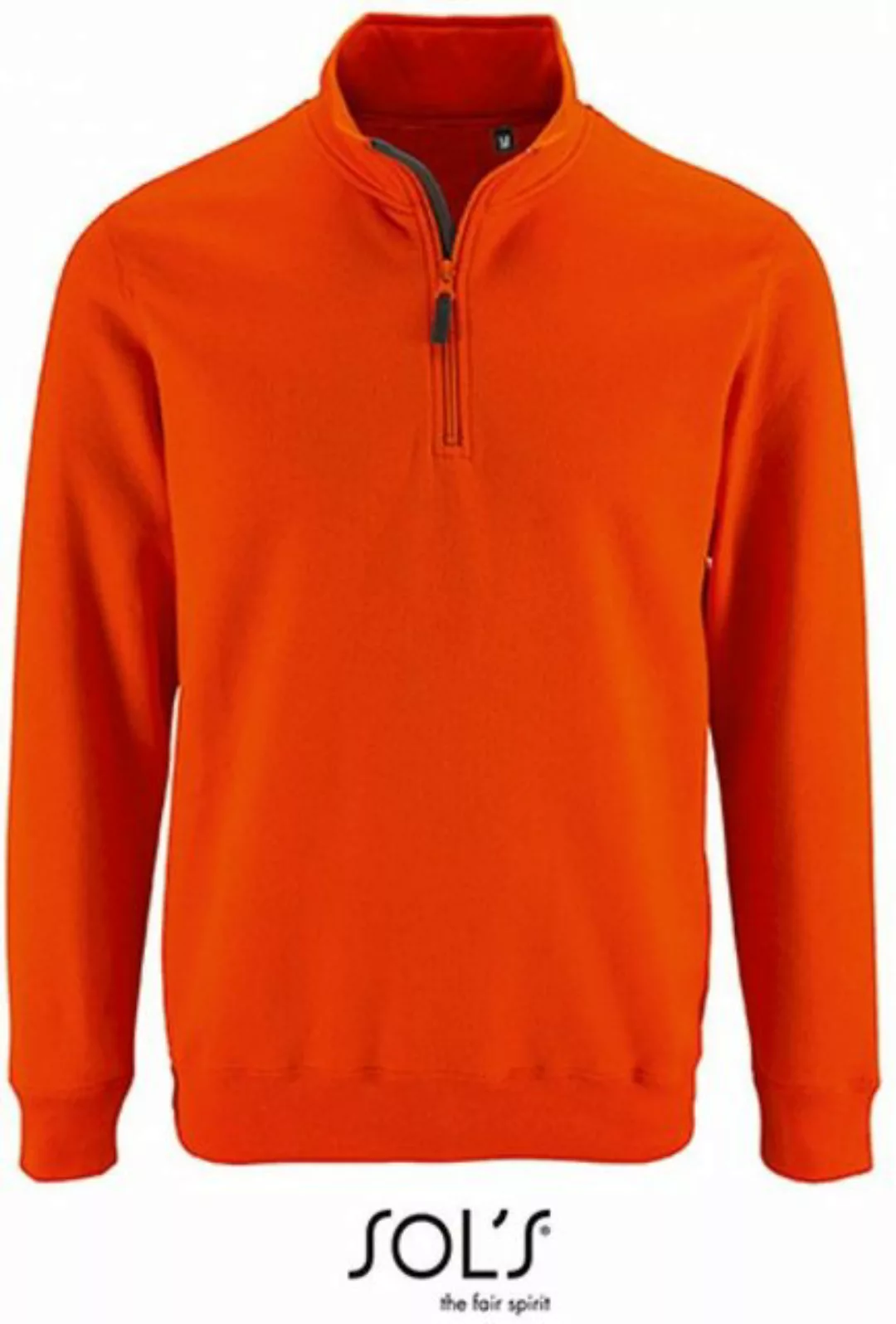SOLS Sweatshirt Herren Zip High Collar Sweatshirt Stan günstig online kaufen