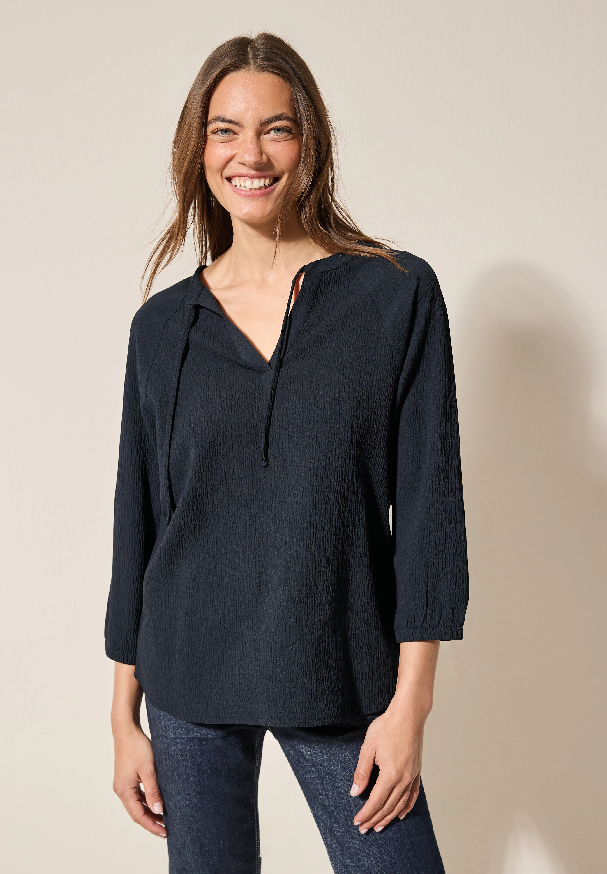 Cecil Shirtbluse, mit 3/4 Ärmeln günstig online kaufen